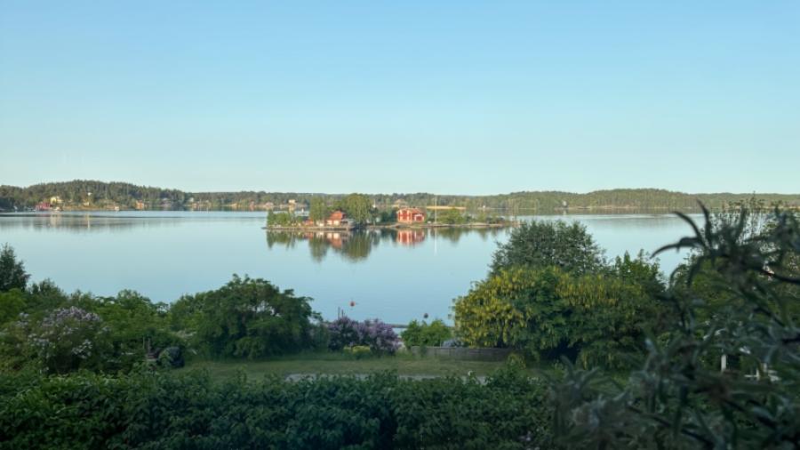 Badholmen och Vaxholmsfjärden